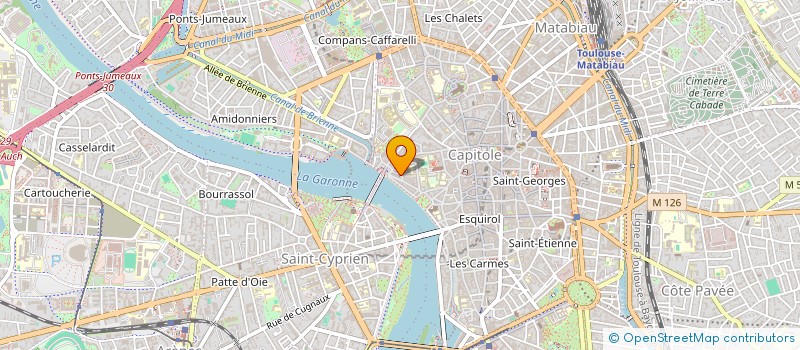 localisation de l'entreprise SCCV SEQUOIA à TOULOUSE