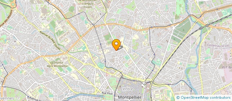localisation de l'entreprise SCCV SEREN CITY MONTPELLIER à LATTES