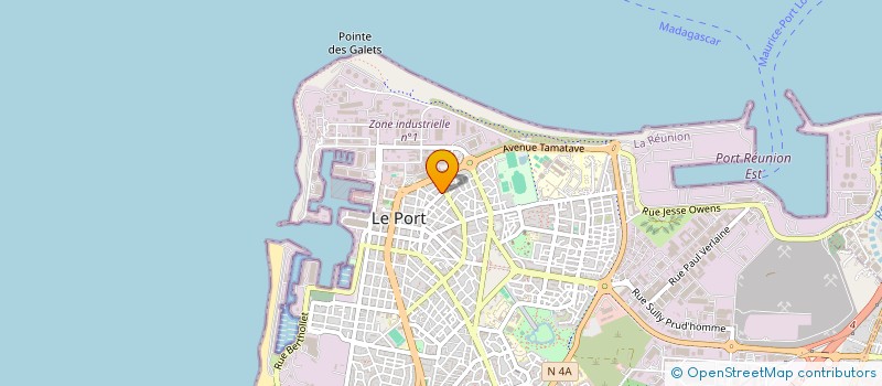 localisation de l'entreprise SCCV SIRIUS à LE PORT