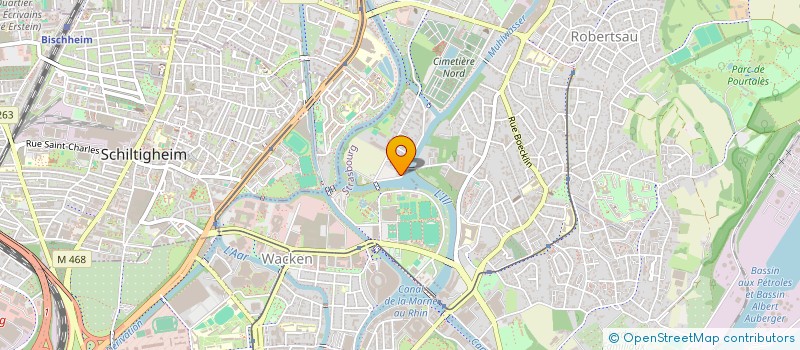 localisation de l'entreprise SCCV SK à STRASBOURG