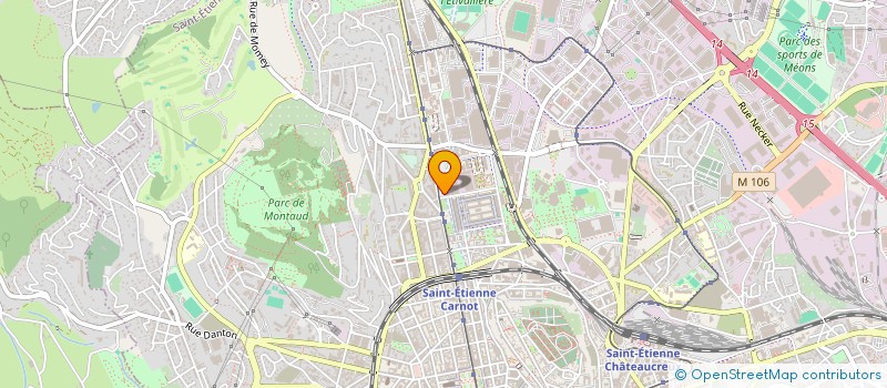 localisation de l'entreprise SCCV SOLISDOME à SAINT-ETIENNE