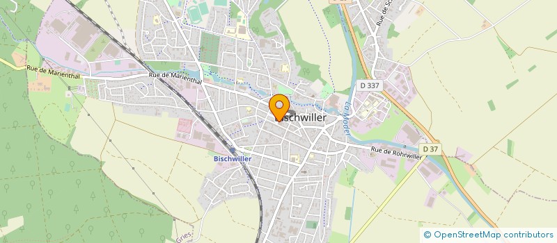 localisation de l'entreprise SCCV SOULTZ LES BAINS  BISCHWILLER