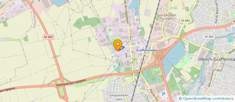 localisation de l'entreprise SCCV STUTZHEIM  GEISPOLSHEIM