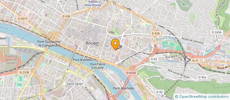 localisation de l'entreprise SCCV SYMBIOSE AQUA TERRA à ROUEN