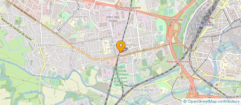 localisation de l'entreprise SCCV TA MAISON à STRASBOURG