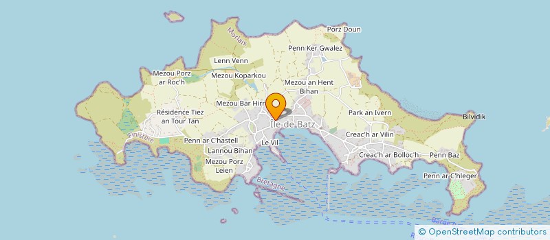 localisation de l'entreprise SCCV TARA à ILE-DE-BATZ