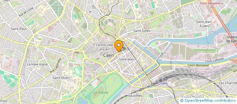 localisation de l'entreprise SCCV TARDIF à CAEN