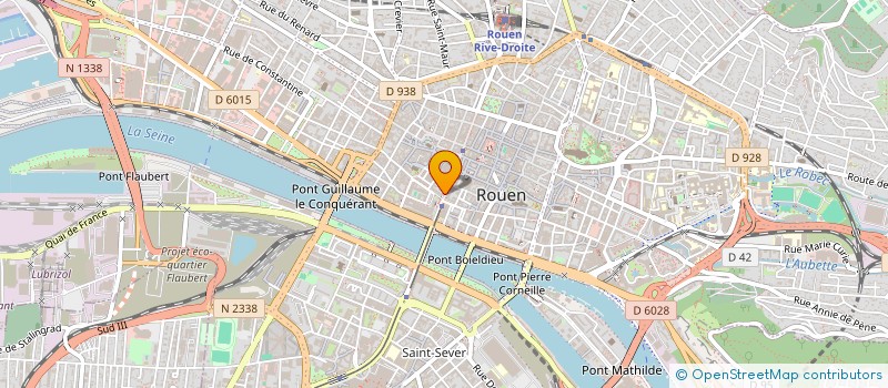localisation de l'entreprise SCCV TDA 76 à ROUEN