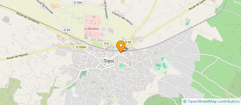 localisation de l'entreprise SCCV TERRASSES SAINTE VICTOIRE  TRETS