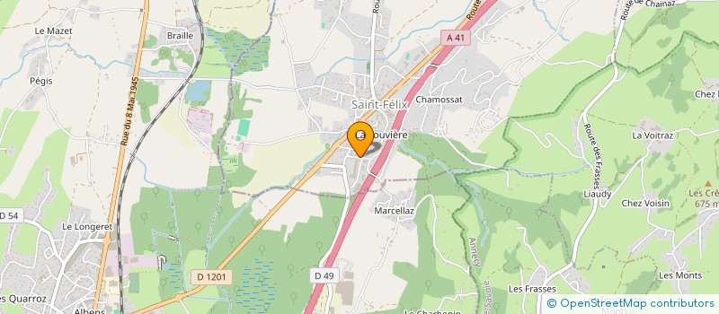 localisation de l'entreprise SCCV TH SERRE LES SAPINS  SAINT-FELIX