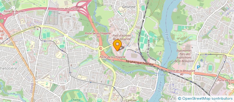 localisation de l'entreprise SCCV TK RESIDENCE DES VIGNES à LA CHAPELLE-SUR-ERDRE