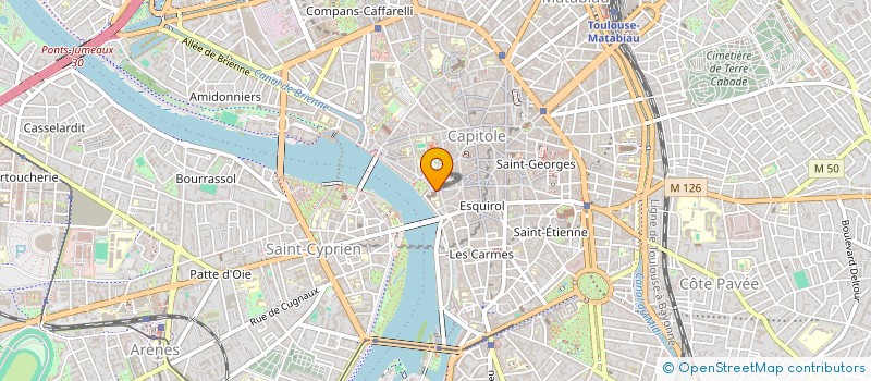 localisation de l'entreprise SCCV TOULOUSE METRO à TOULOUSE