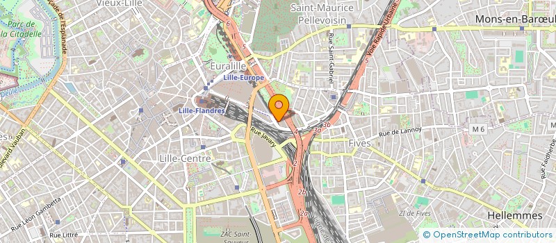 localisation de l'entreprise SCCV TOULOUSE SAINT JEAN  LILLE