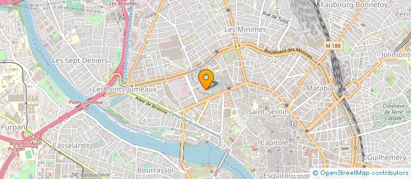 localisation de l'entreprise SCCV TOURNEFEUILLE LE PIRAC à TOULOUSE