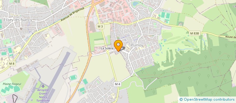 localisation de l'entreprise SCCV TRINITE  PULNOY
