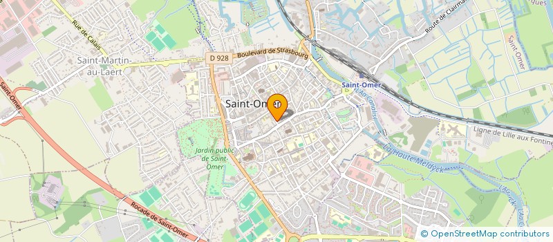 localisation de l'entreprise SCCV TRION à SAINT-OMER