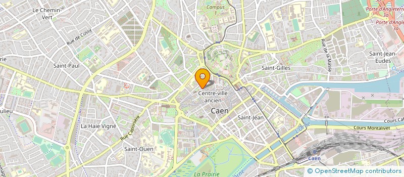 localisation de l'entreprise SCCV USHER à CAEN