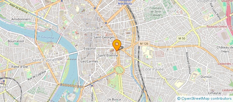 localisation de l'entreprise SCCV V&T CAYRAS à TOULOUSE