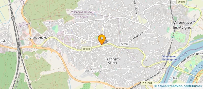 localisation de l'entreprise SCCV VENASQUE à LES ANGLES