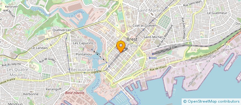 localisation de l'entreprise SCCV VENISE à BREST