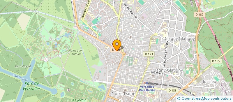 localisation de l'entreprise SCCV VERSALYS à VERSAILLES