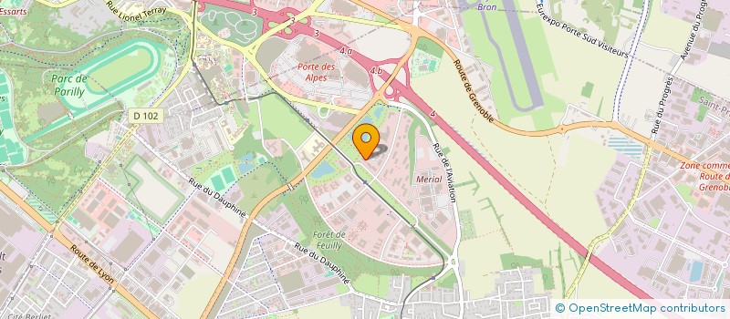 localisation de l'entreprise SCCV VIE DE GENAS  SAINT-PRIEST