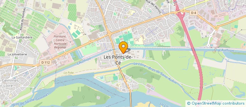 localisation de l'entreprise SCCV VILLA BERTILLE à LES PONTS-DE-CE