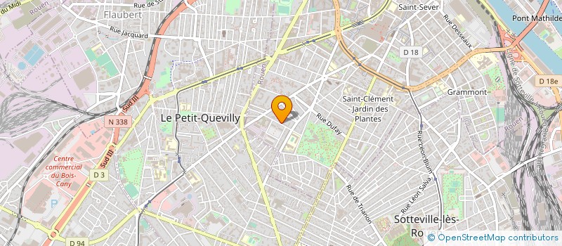 localisation de l'entreprise SCCV VILLA CHANZY à ROUEN
