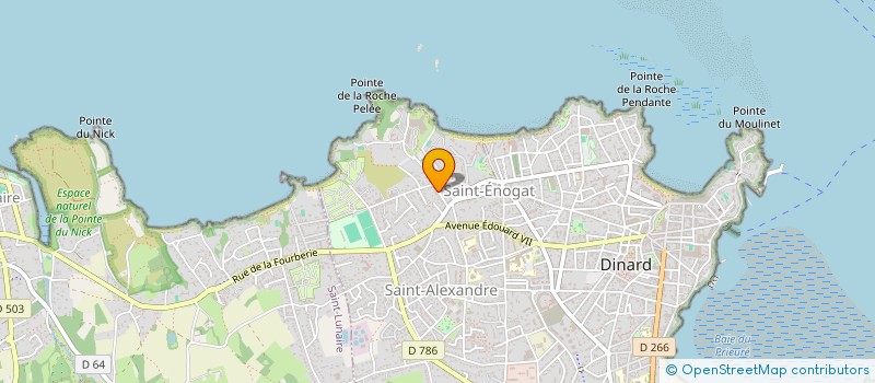 localisation de l'entreprise SCCV VILLA DALOU  DINARD