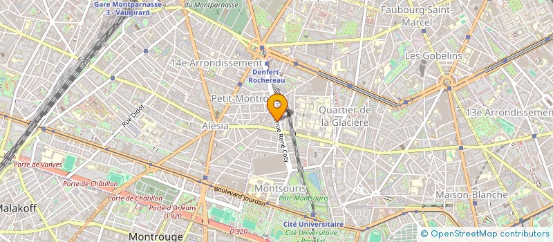 localisation de l'entreprise SCCV VILLA HARMONIE à PARIS