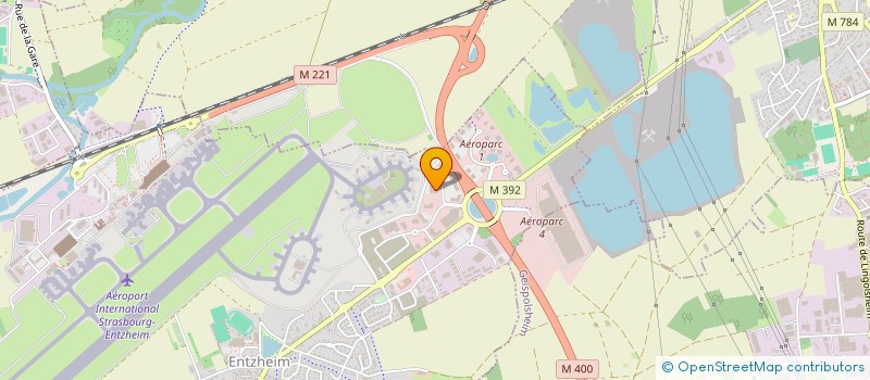 localisation de l'entreprise SCCV VILLA HIPPOCRATE  ENTZHEIM