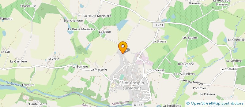 localisation de l'entreprise SCCV VILLA LOUIS PASTEUR à SEVREMOINE