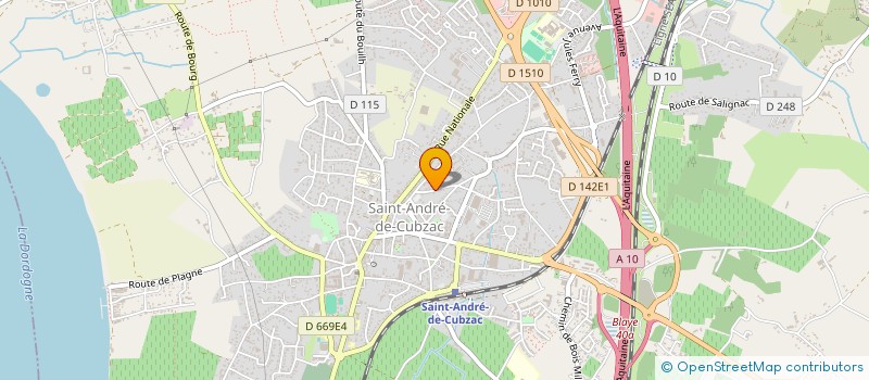 localisation de l'entreprise SCCV VILLA MONEIN  SAINT-ANDRE-DE-CUBZAC