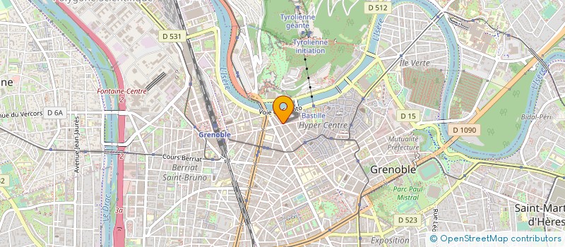 localisation de l'entreprise SCCV VILLA PERCEVALIERE  GRENOBLE