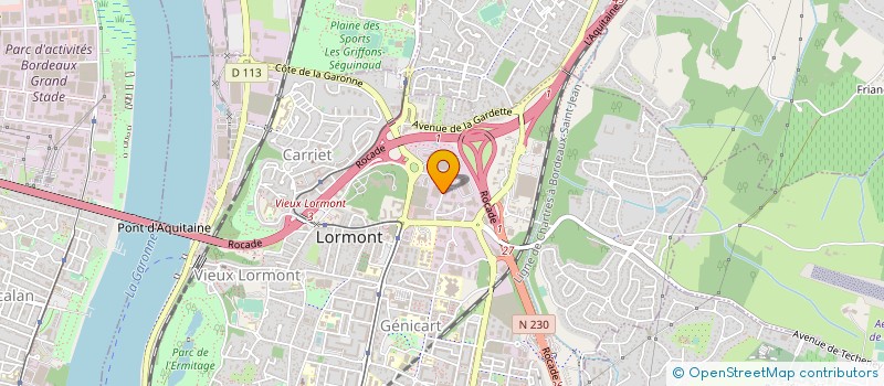 localisation de l'entreprise SCCV VILLA THERESE  LORMONT