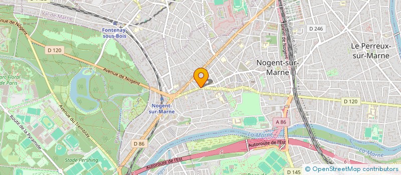 localisation de l'entreprise SCCV VILLA VICTORIA  NOGENT-SUR-MARNE