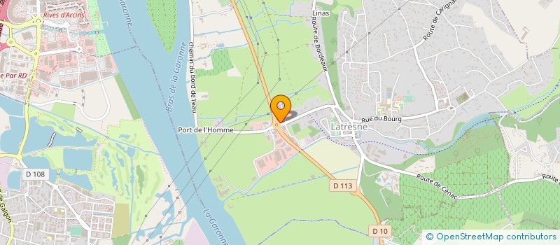 localisation de l'entreprise SCCV VILLAS ANTHELIA  LATRESNE