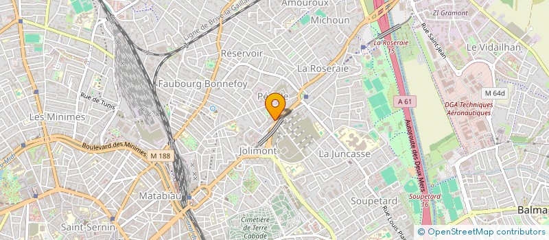 localisation de l'entreprise SCCV VILLAS DES HORTICULTEURS à TOULOUSE
