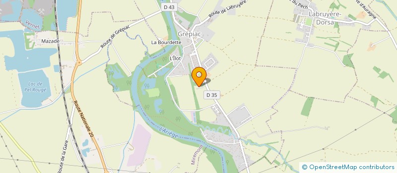 localisation de l'entreprise SCCV VILLAS LEZEANE  TOULOUSE