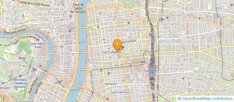 localisation de l'entreprise SCCV VILLEGIALES LYON METROPOLE  LYON