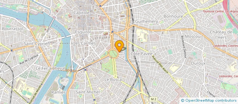 localisation de l'entreprise SCCV VINCA à TOULOUSE