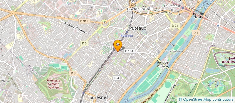 localisation de l'entreprise SCCV VINCENNES à SURESNES