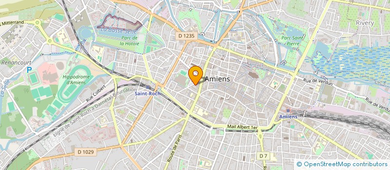 localisation de l'entreprise SCCV VIRGINIE à AMIENS