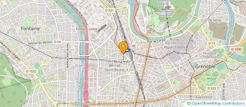 localisation de l'entreprise SCCV VOLOUIZE  GRENOBLE