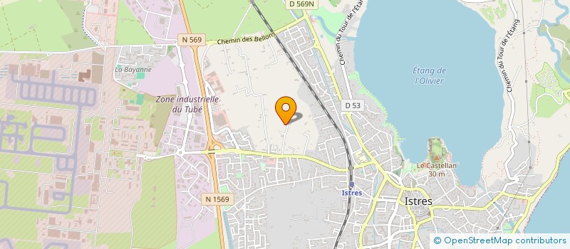 localisation de l'entreprise SCCV VUE MER à ISTRES