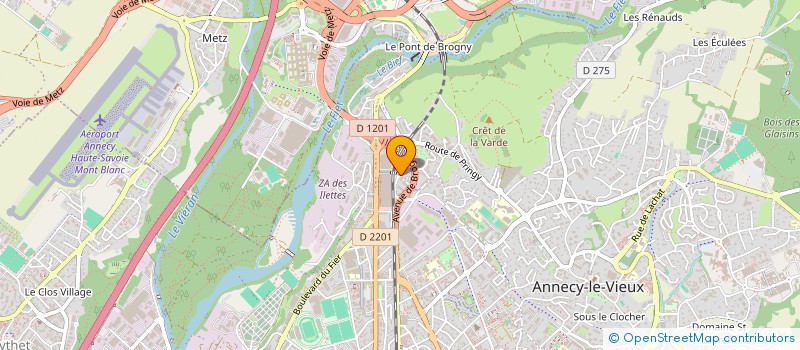 localisation de l'entreprise SCCV VULBENS 250 FARAMAZ  ANNECY
