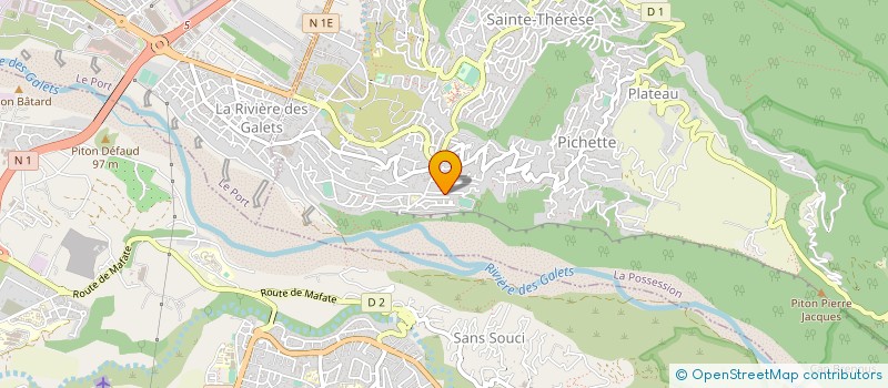 localisation de l'entreprise SCCV VULCAIN à LA POSSESSION
