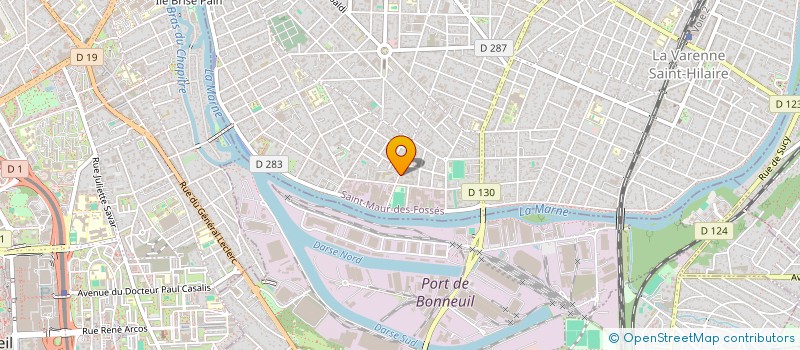 localisation de l'entreprise SCCV WILSON à SAINT-MAUR-DES-FOSSES