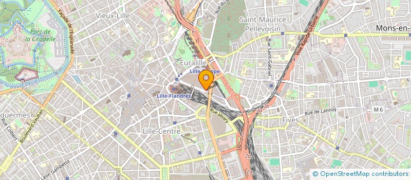 localisation de l'entreprise SCCV WIMEREUX AVENUE FOCH  LILLE