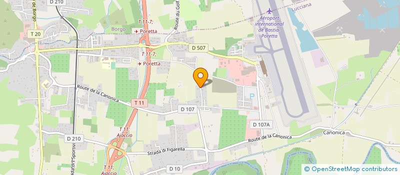 localisation de l'entreprise SCCV WM CONSTRUCTION ET PROMOTION à LUCCIANA